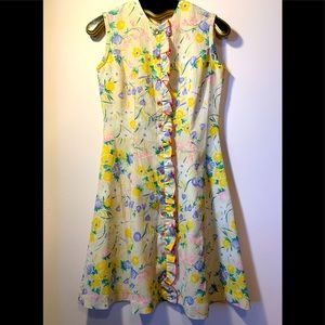 Vintage floral dress